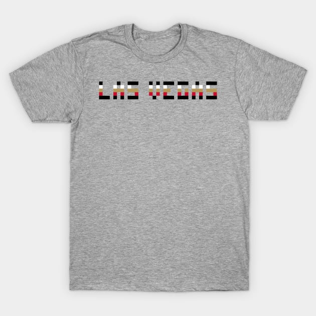 Pixel Hockey City Las Vegas 2017 (Best on a Grey Background) T-Shirt by gkillerb